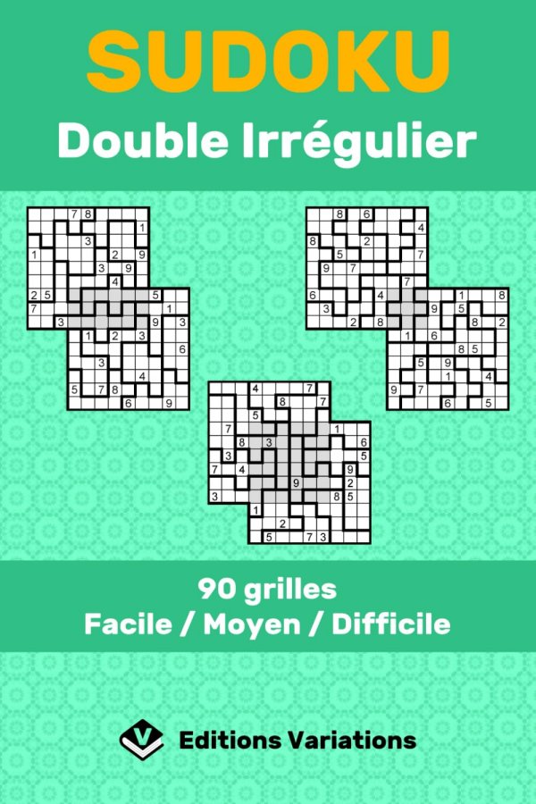 Sudoku Double Irrégulier - 90 grilles